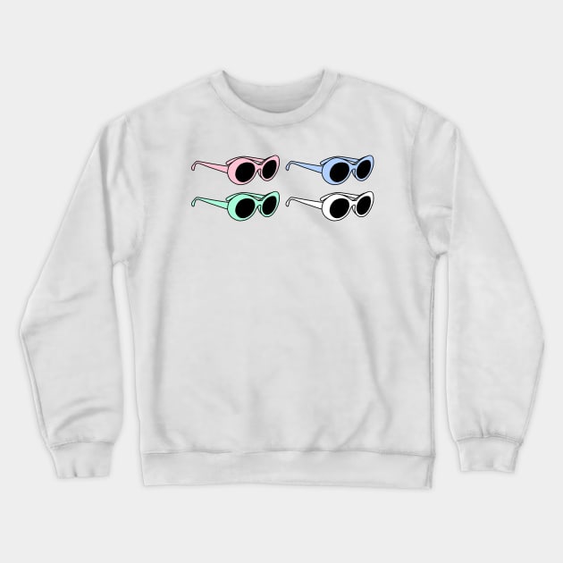 Clout Goggles Crewneck Sweatshirt by FlashmanBiscuit